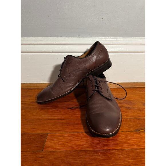 Paisley and Gray Ludgate Leather Derby Shoes Men 10.5 main image 12